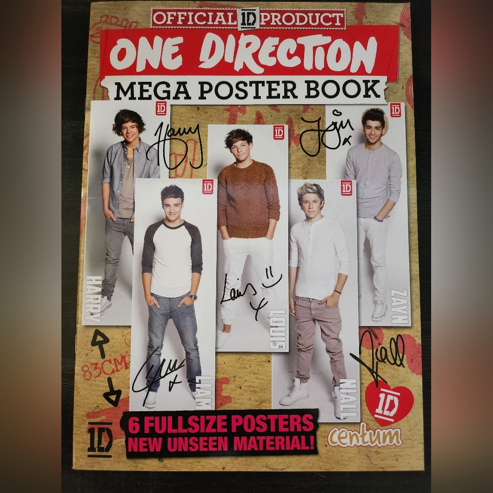 One Direction Mega Poster Book